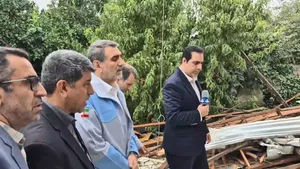 خسارت طوفان و بارندگی مازندران به ۴.۵ همت رسید