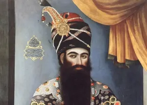 سکه 1 ‎ریالی فتحعلی شاه، ضرب تهران؛ سال 1176 شمسی (عکس)